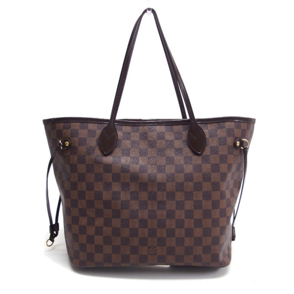 LOUIS VUITTON Brown Damier Neverfull MM Shoulder Bag - Picture 2 of 12